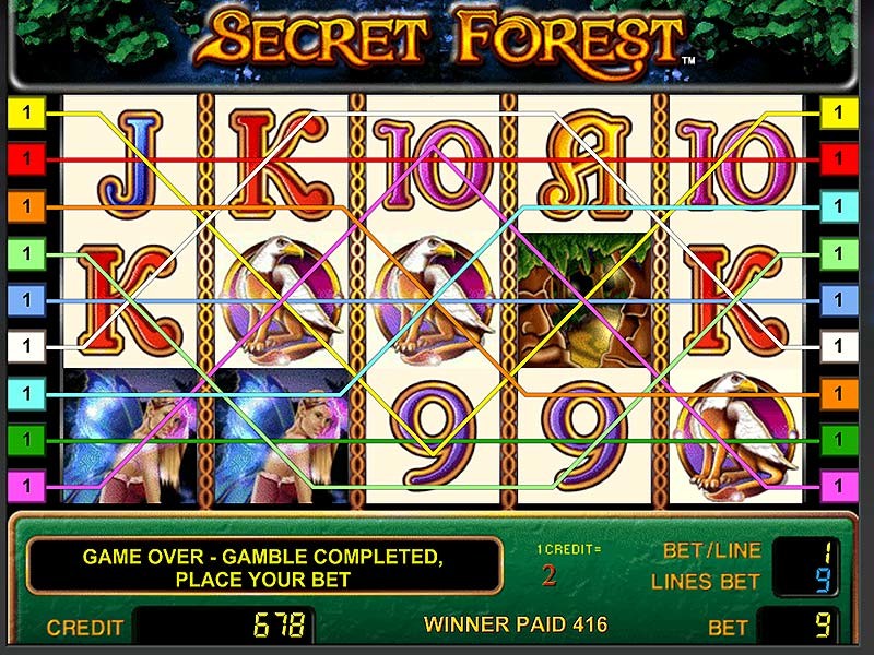 Play secrets of the forest slot online